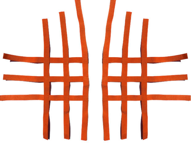 Nerfbar Netz für Yamaha YFZ 450 R orange Nerf bar R1