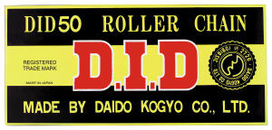 Kette DID 530 x112 Glieder verstärkt mit Clip...