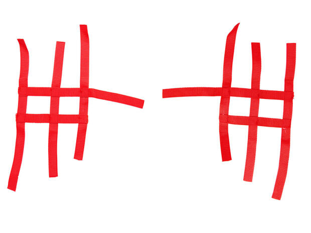 Nerfbar Netz SMC Captain 300 rot Nerf bar R1 3+1