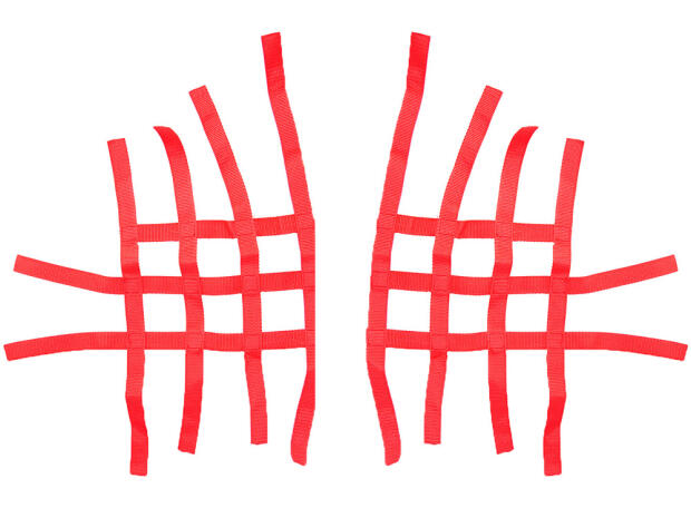 Nerfbar Netz Quad ATV rot Nerf Bars 4&2