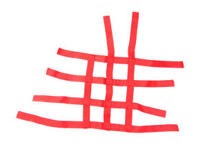 Nerfbar Netz Quad ATV rot Nerf Bars 4&2