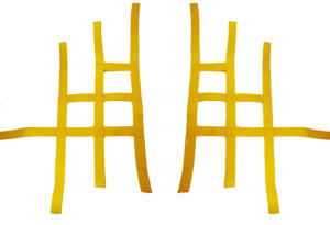 Nerf bar net universal for SMC Ram 150/250 yellow 3+1