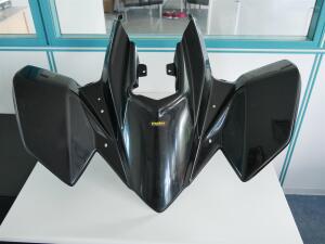 Vordere Kotflügel schwarz für Suzuki LTZ 400 K9...