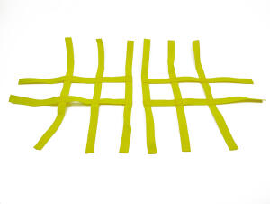 Nerfbar Netz Yamaha YFZ 350 Banshee 3+2 gelb Nerf bar R1