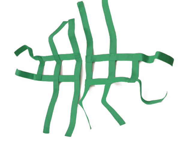 Nerfbar Netz Kymco MAXXER grün Nerf bar R1