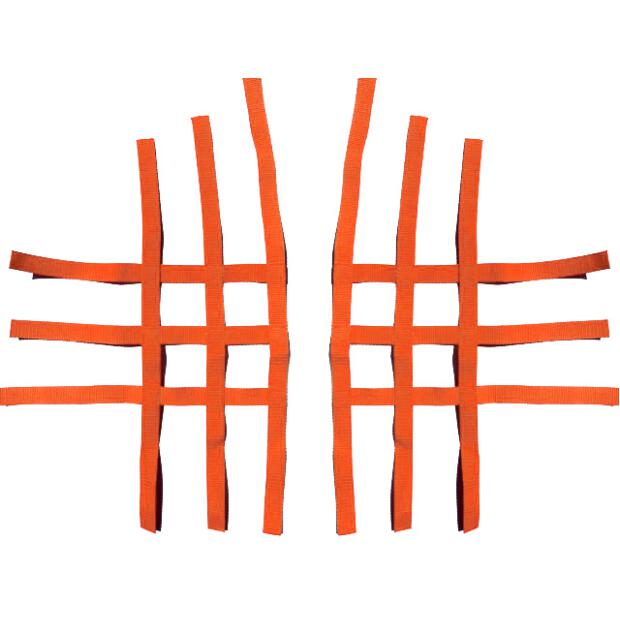 Net for nerf bar Honda TRX 700 orange