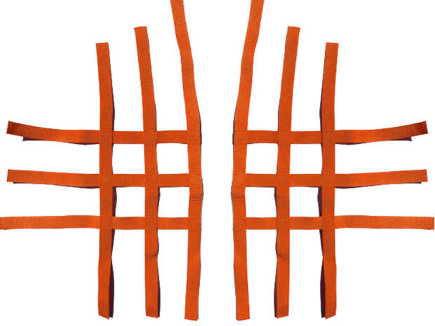 Nerfbar Netz Polaris Outlaw 525 S/450 orange Nerf bar R1