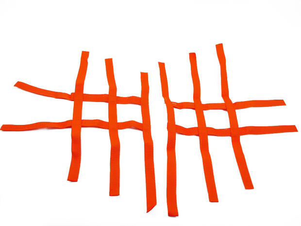 Nerfbar Netz Yamaha Banshee YFZ 350 orange Nerf bar R1