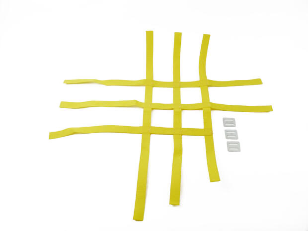 Nerfbar Netz Can Am DS 450 EFI gelb Nerf bar R1