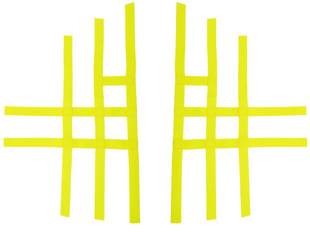 Nerfbar Netz Yamaha YFM 250 R gelb Nerf Bar R1 3+2