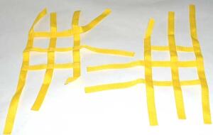 Net for nerf bar Yamaha Raptor YFM 660 R orange