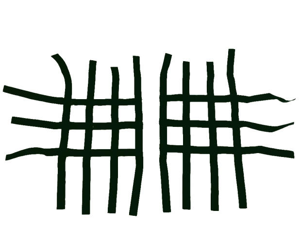 Nerf bar net universal for Can Am DS 650 black