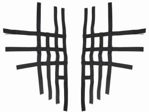 Nerfbar Netz für KTM 450/525 XC schwarz Nerf bar R1