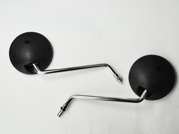 Mirror pair Yamaha DT 80, 125, 175, 250, 400 right + left side with E-mark