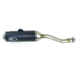 Auspuff für Yamaha XT 600 K 90-94 Black Edition