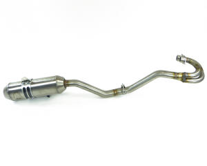 Auspuff Yamaha XT 600 43F 84-86 Edelstahl mit Tuning Krümmer