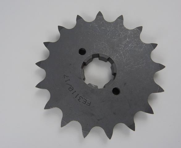 Honda 125 CB F 08-09 front sprocket 17 teeth