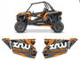 Türen Dekor orange Polaris RZR 1000XP
