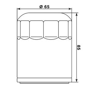 Ölfilter für Polaris Sportsman Ranger ACE RZR General  ATV UTV