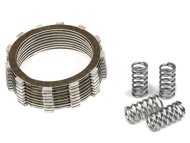 Kupplung Barossa Kreidler SMC 250 2-Zylinder Kupplungsbeläge 6 Lamellen 4 Federn