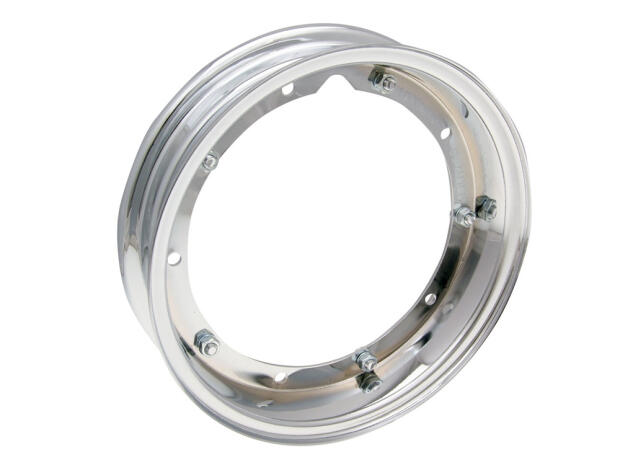 Felge 2.10 x 10 " Vespa 50- 125 PK PV 80 - 200 PX Rally chrom