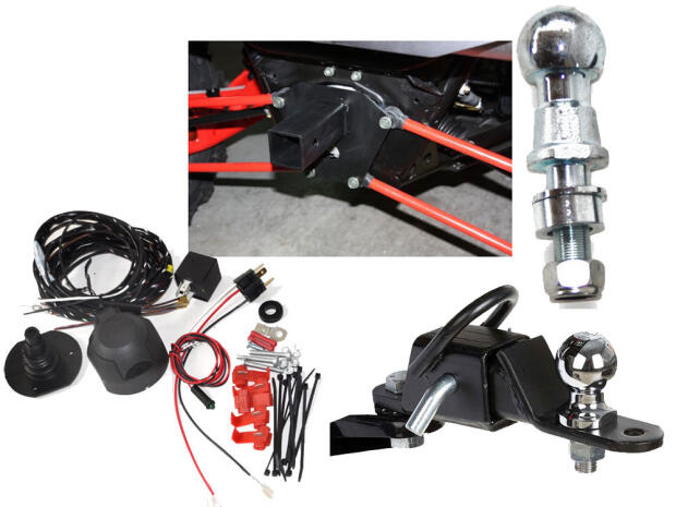 Anhängerkupplung für Polaris RZR 900 XP Set