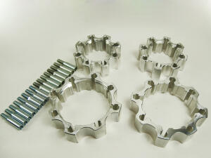 Spurverbreiterung CF Moto 450 C-Force 4x4 one Komplettset vorne und hinten