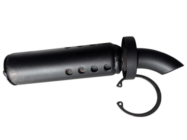 Auspuffeinsatz Turbokit 80db Enduro, Quad, ATV Extra leise gekrümmt
