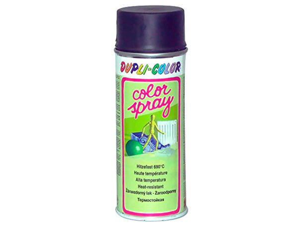 Engine exhaust paint black mat