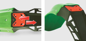 Schutzblech Kotflügel für Yamaha WR 125 WR 250 WR 400 WR 426 Polisport SM-Line