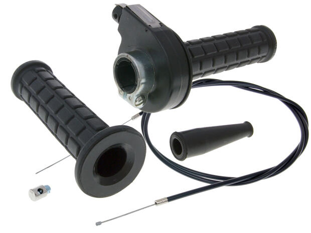 Gasdrehgriff Umrüstung Quad ATV Gasgriff + Gaszug + Nippel