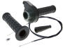 Throttle grip motorcycle, moto-cross with cable