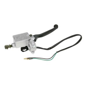 Brake pump / brake cylinder with manual brake lever front for GY6 125 / 150cc