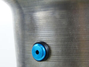 Ventil Winkelventil Quad ATV UTV blau für Reifen