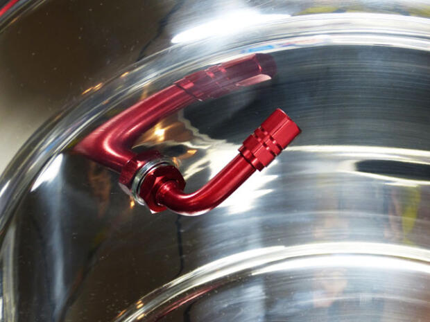 Angle Valve red Quad ATV UTV