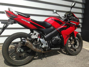 Exhaust Honda CBR 125 R JC50 carbon GP Style from 2011-2016