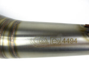 Exhaust Honda CBR 125 R JC50 carbon GP Style from 2011-2016