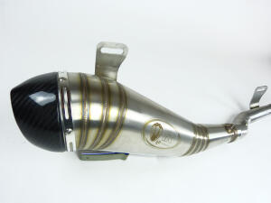 Exhaust Honda CBR 125 R JC50 carbon GP Style from 2011-2016