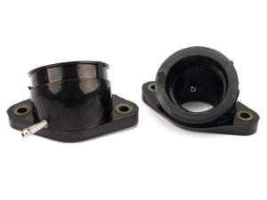 Ansaugstutzen Vergaser für Yamaha XV 535 Virago offen 46PS x2 Set