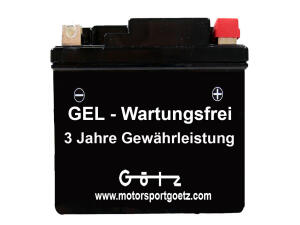 Motorrad Gel Batterie YTX7L-BS Hohe Startkraft...