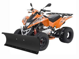 Snow plow Dinli A 300 blade 52" 132cm black