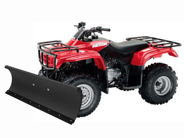 Lame à neige Honda Recon 250 lame 132cm noir