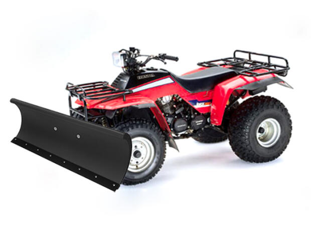 Schneeschild 132 Honda TRX 200 /SX schwarz