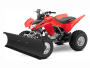 Schneeschild 132 Honda TRX 250 Big Red schwarz