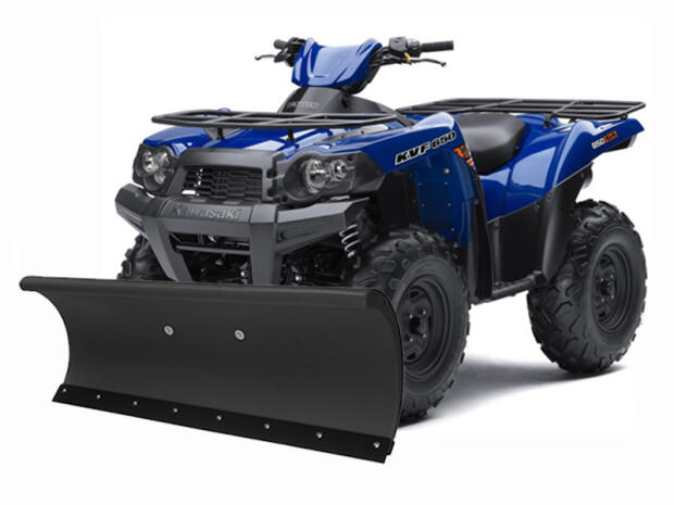 Schneeschild 132 Kawasaki KVF 300/360/400/650/700 Prairie schwarz