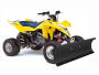 Snow plow Suzuki LTR 450 blade 52" 132cm black