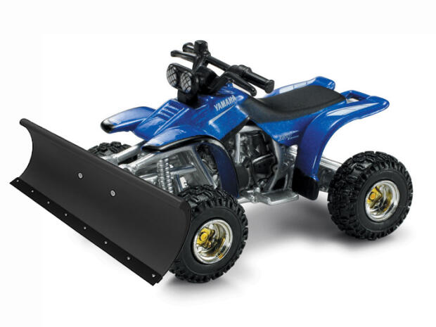 Lame à neige Yamaha YFM 350 Warrior lame 132cm noir