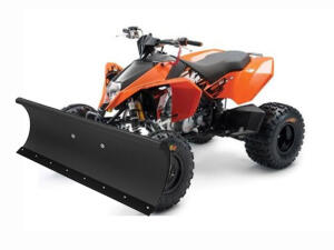 Schneeschild 132 für KTM XC/SX 450/505/525 schwarz