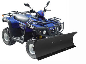 Schneeschild Dinli DL 902 152cm schwarz