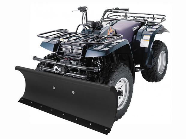 Schneeschild Suzuki LT 230/250/300/500 Quadrunner 152cm schwarz